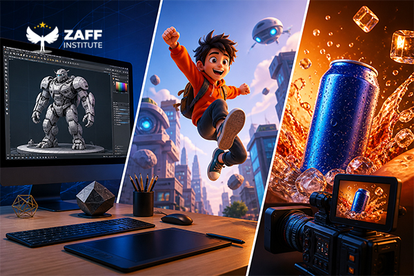 Become a Professional VFX & CGI Ads Artist - Mastering Graphics, Animation, Editing & 3D with Advanced AI