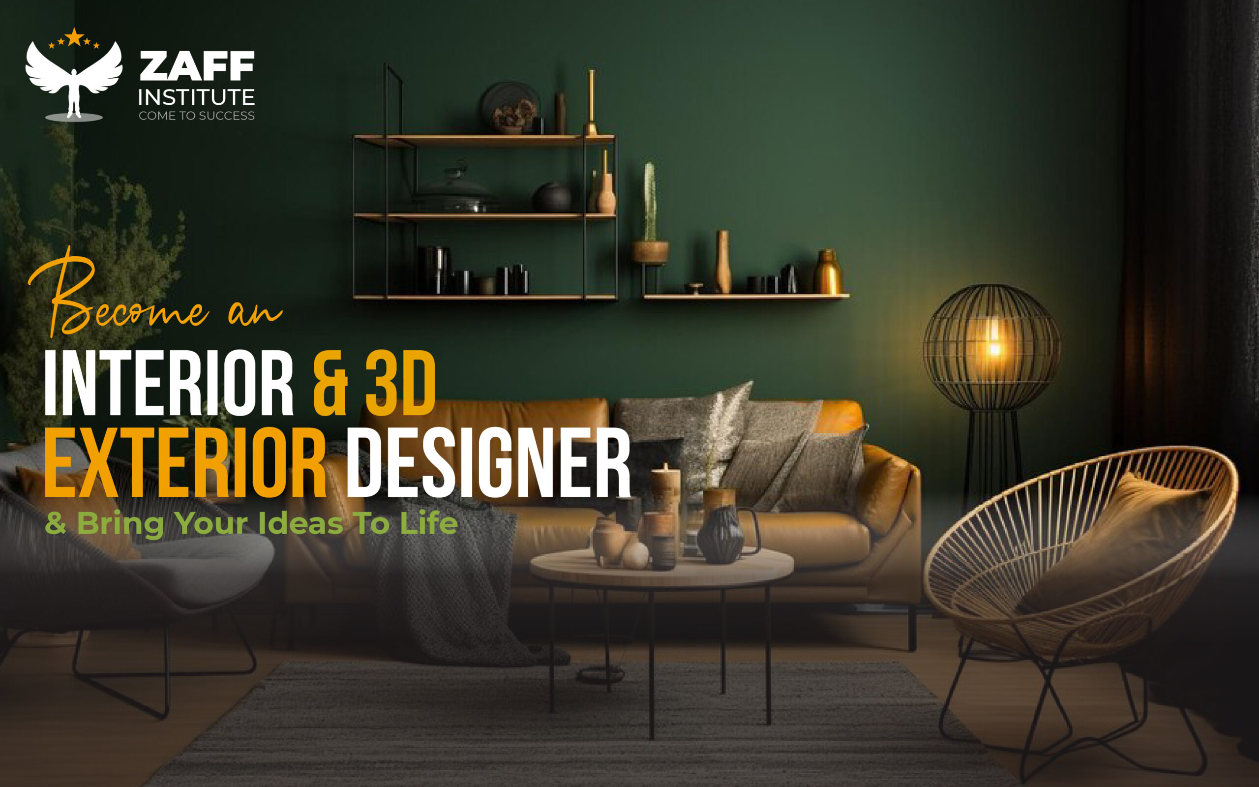 Master In Interior and 3d Exterior Designing